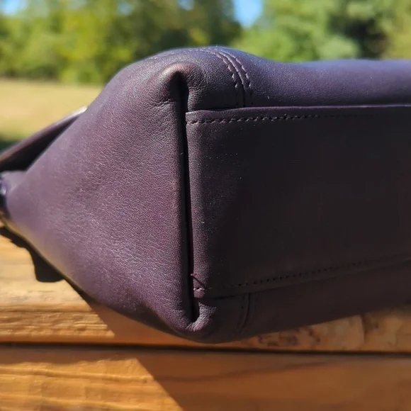 💜Rare Vintage Coach Soho flap crossbody 4108 - Picture 7 of 12